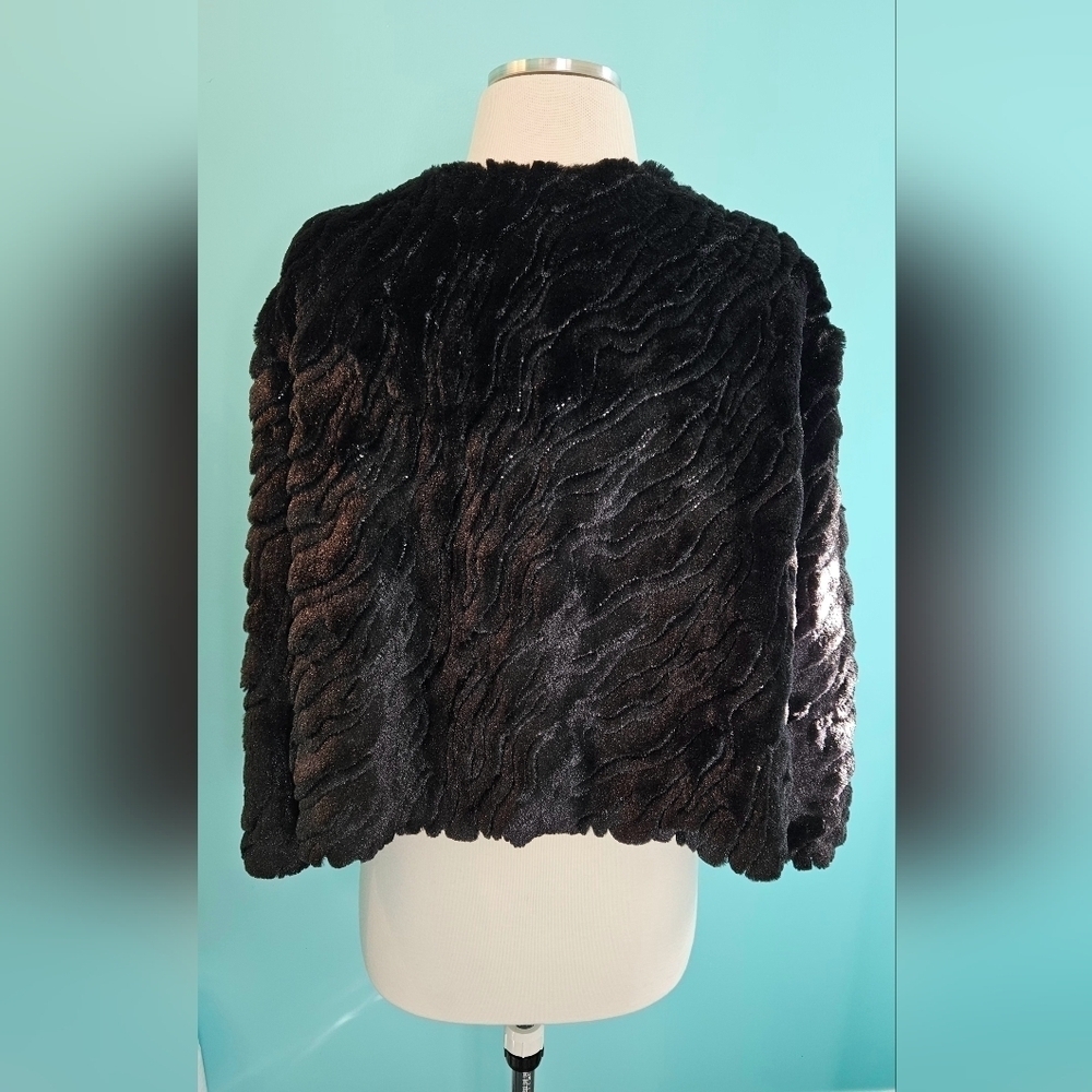 Vintage Marina Faux Fur Jacket - Picture 2 of 7